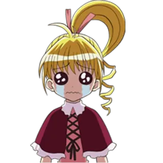 😭 アニメ, 女の子, 泣く, 悲しい, キャラクター, イラスト telegram sticker