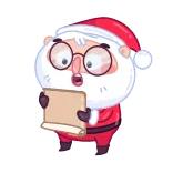 Santa от @tgemojis telegram emojis 😳