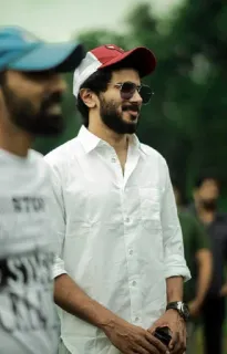 ❤️ uomo, camicia bianca, cappello, occhiali da sole, ritratto, indiano, attore telegram sticker