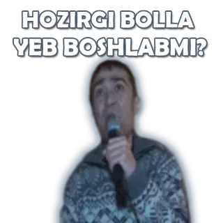 👅 HOZIRGI BOLLA
 YEB BOSHLABMI? whatsapp sticker