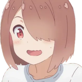 😃 Anime, Desenho animado, Fofo, Garota, Personagem, Ilustração, Mangá telegram sticker