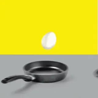 🍳 uovo, padella, cucina, cibo, cucina whatsapp sticker