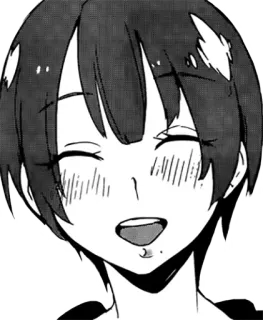 😁 アニメ, 漫画, 幸せ, 笑顔, ポートレート, 漫画 whatsapp sticker