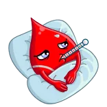 Доноры крови @DonorSearch telegram stickers