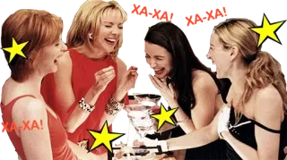 Sex in the City @stickersb2b whatsapp stickers