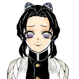 🦋 Shinobu Kocho Demon Slayer Аниме, Клинок, рассекающий демонов, Шинобу Кочо, Манга whatsapp sticker