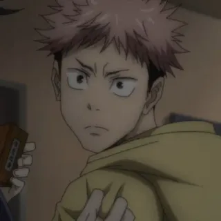 🍂 Yuji Itadori Jujutsu Kaisen Anime, Manga, Yuji Itadori, Jujutsu Kaisen whatsapp sticker