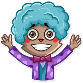 🤗 漫画, キャラクター, イラスト, 可愛い, ステッカー telegram sticker