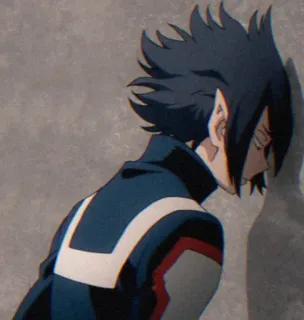 😞 Tamaki Amajiki My Hero Academia anime, Tamaki Amajiki, My Hero Academia, character, sad, emotional telegram sticker