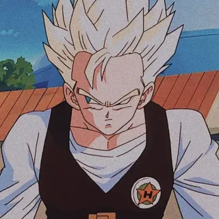🔥 Gohan Dragon Ball Z 动漫, 龙珠Z, 孙悟饭, 超级赛亚人, 赛亚人 telegram sticker