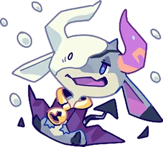 😅 cartoon, cute, funny, fantasy, monster, character, sticker telegram sticker