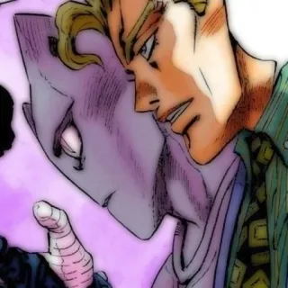 💣 Yoshikage Kira JoJo's Bizarre Adventure Anime, Manga, Jojo, Yoshikage Kira, Stand, Killer Queen telegram sticker