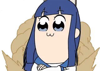 🏃‍♀️ Popuko Pop Team Epic Popuko, Anime, Manga, Lustig, Süß, Pop Team Epic telegram sticker