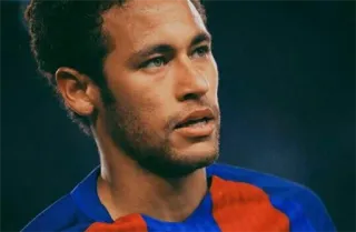 😐 Neymar футбол, спорт, футбол, спортсмен, Неймар мл. telegram sticker