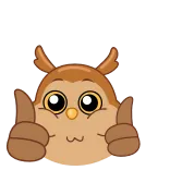 Eagle & Snowy telegram stickers