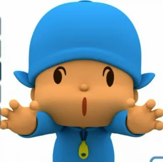 🥱 Pocoyo pocoyo, cartoon, animated, character, child telegram sticker
