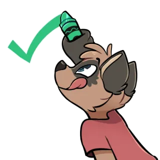 Radicoon! telegram stickers