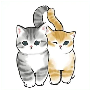 😀 gatti, gattini, carini, animali, animali domestici, gatti domestici telegram sticker