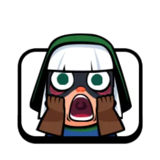 🤓 cartoon, shocked, surprised, scared telegram sticker