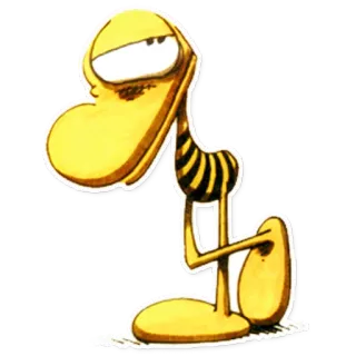 😏 desenho animado, amarelo, personagem, ilustração, adesivo telegram sticker