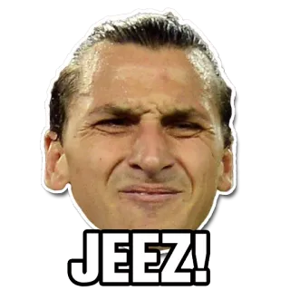 😱 JEEZ! лицо, реакция, выражение telegram sticker