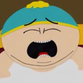 😭 Eric Cartman South Park south park, eric cartman, cartoni animati, commedia, animazione, offensivo, personaggio telegram sticker