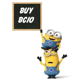 💰 Minions BUY BCIO มินเนี่ยน, การ์ตูน, ซื้อ, BCIO, ตลก telegram sticker