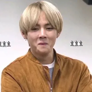 ⚔ V ㅎㅎㅎㅎㅎ kpop, bts, v, taehyung, cute, funny, meme telegram sticker