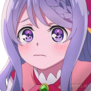 🥺 Anime, Mädchen, weinend, traurig, Tränen telegram sticker
