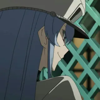 🍬 Esdeath Akame ga Kill! anime, esdeath, akame ga kill, villain, ice, cold, fanart whatsapp sticker