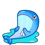 Ton Whales Animated whatsapp stickers