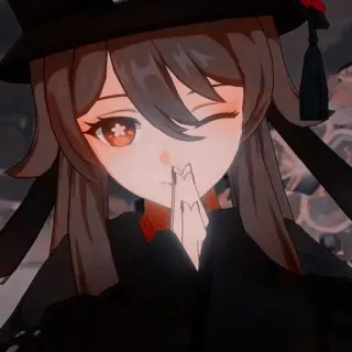 🙏 Hu Tao Genshin Impact Anime, Gioco, Genshin Impact, Hu Tao telegram sticker