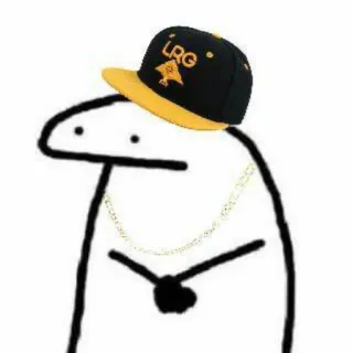 🌚 Strichmännchen, Cartoon, Hut, Halskette, Florkofcows, lrg whatsapp sticker