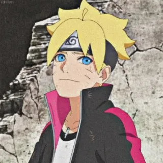 Boruto Unzumaki by @gostickerbot telegram stickers