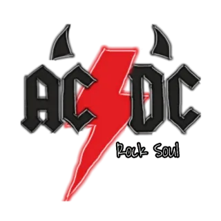 🤟 Rock Soul acdc, band, musica, rock, soul telegram sticker