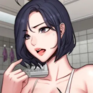 💭 kobieta, anime, dziewczyna, ilustracja, postać, kreskówka telegram sticker