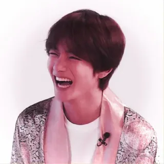 🕯 V kpop, sänger, asiatisch, promi, person, fröhlich, lachend telegram sticker