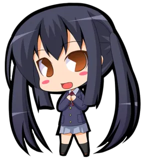 😃 Аниме, Девушка, Милая, Манга, Персонаж, Каваий telegram sticker