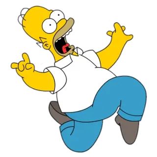 😆 Homer Simpson The Simpsons cartoon, Homer Simpson, comedy, funny, animated, The Simpsons telegram sticker