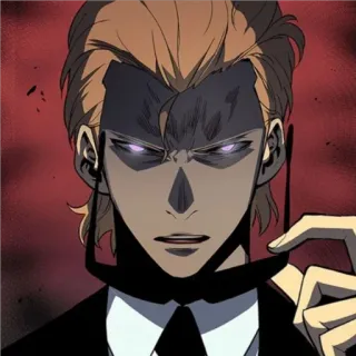🙂 Anime, Mangá, Personagem, Sombrio, Óculos de sol telegram sticker