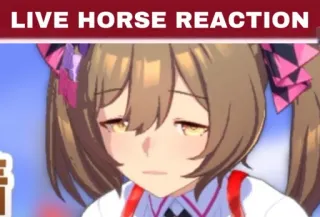 😩 LIVE HORSE REACTION Anime, Pferd, Reaktion, Meme, Traurig telegram sticker