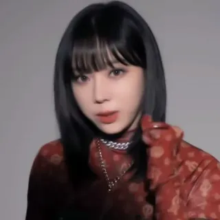 🧵 女性, アジア人, ポートレート, 韓国人, 歌手, アイドル telegram sticker