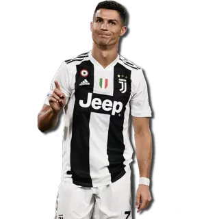 🙅‍♂️ Cristiano Ronaldo voetbal, atleet, speler, Cristiano Ronaldo, Juventus, sport telegram sticker