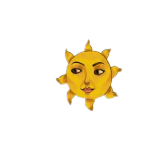 🌞 sol, cara, astronomía, tiempo, celestial, estrella whatsapp sticker