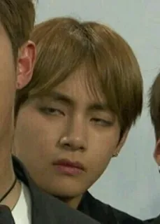✨ V kpop, idol, v, bts, meme, lustig telegram sticker