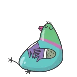 Зимние птички (@tgsticker) telegram stickers