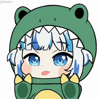 😛 Anime, Chibi, Niedlich, Dinosaurier, Cartoon whatsapp sticker