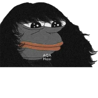 😕 Pepe the Frog AQA
Hosi pepe, kikker, meme, internet meme telegram sticker