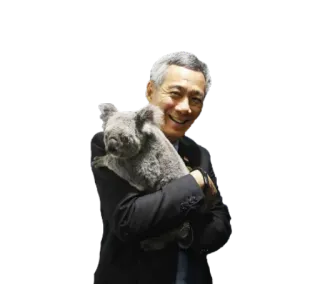 Lee Hsien Loong telegram stickers