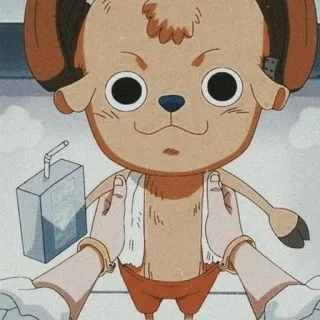 💪 Tony Tony Chopper One Piece Anime, One Piece, Tony Tony Chopper, Dibujos animados telegram sticker